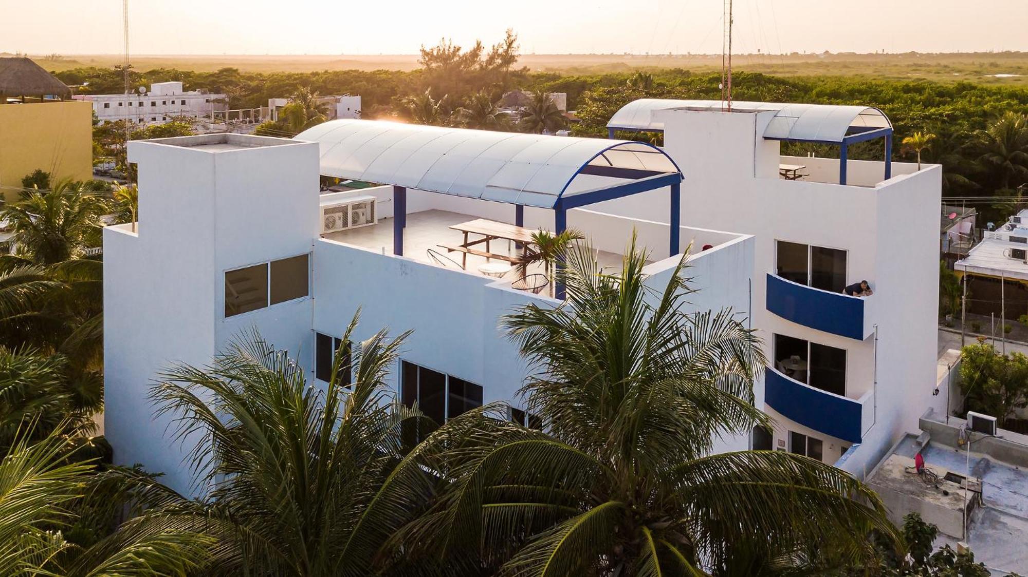 Kaam Accommodations Пуэрто-Морелос Экстерьер фото